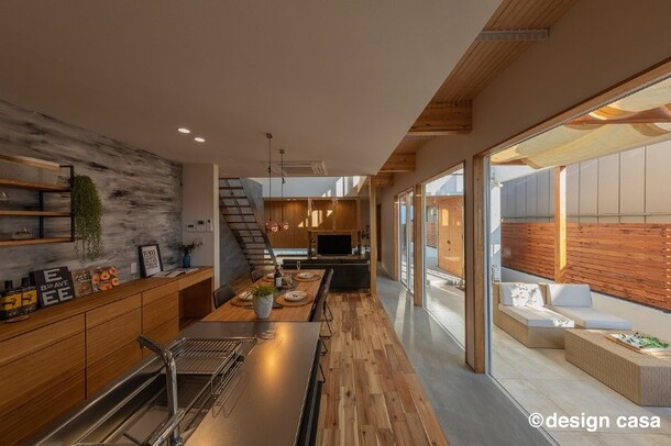 アメニティホームヨシハラで建てられるデザイン住宅の施工事例1