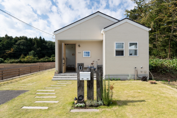 感動ハウスで建てられるデザイン住宅の施工事例1