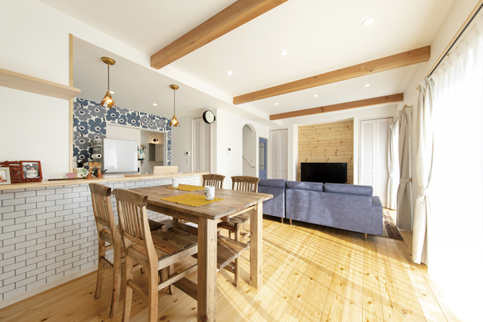 木の花ホームの施工事例写真_可愛い家1