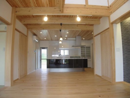 フクダで建てられるデザイン住宅の施工事例1