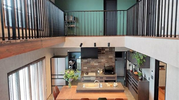 八興建設で建てられるデザイン住宅の施工事例1