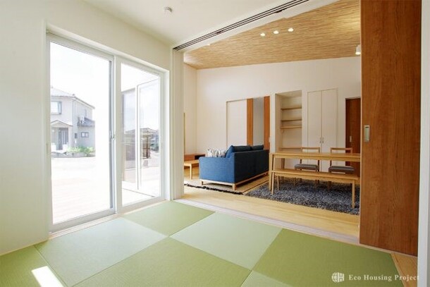 丸山工業で建てられるデザイン住宅の施工事例2