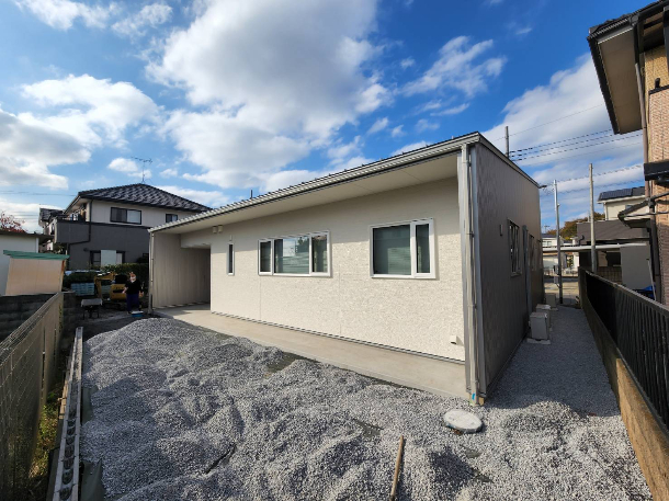 夢創ハウジングで建てられるデザイン住宅の施工事例02