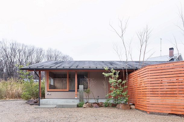 岡本和樹建築設計事務所で建てられるデザイン住宅の施工事例1