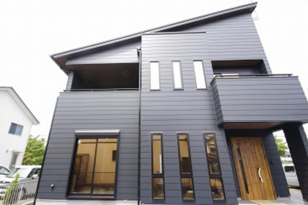 関口建設で建てられるデザイン住宅の施工事例1