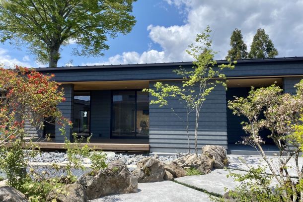 伸興建設で建てられるデザイン住宅の施工事例3