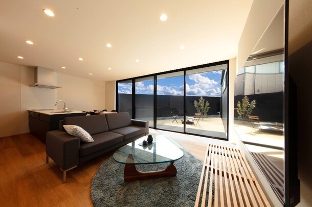 鈴木貴博建築設計事務所で建てられるデザイン住宅の施工事例1