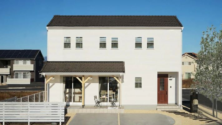 東建ビルダーで建てられるデザイン住宅の施工事例1
