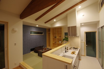 薄井工務店で建てられるデザイン住宅の施工事例1