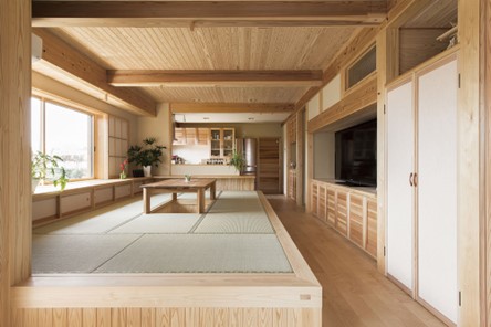 家守で建てられるデザイン住宅の施工事例2